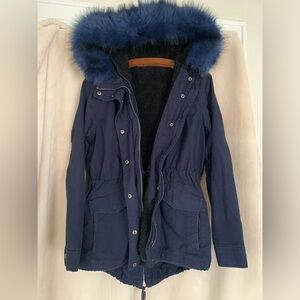 Women’s GAP Faux Fur Hooded Parka
